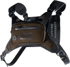 Water Resistant Running Vest Chest Pack Phone Holder Lightweight Reflective