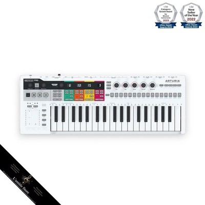 Arturia KEYSTEP PRO MIDI-Tastatur Weiß Japan Neu
