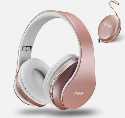 ZIHNIC Bluetooth Kopfhörer Over-Ear Wireless Headset Faltbar Mikrofon Hi-Fi NEU