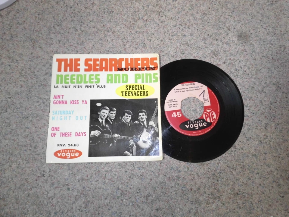 Beat/Rock EP The Searchers "Needles and Pins" Vogue  (Foto) - Bild 1 von 1
