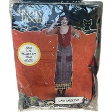 Disney Hocus Pocus Mary Sanderson Adult L XL Halloween Costume Dress Up