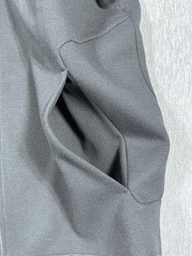 Lacoste Sport Hoodie Mens XL Black Lifestyle Doubleface Fleece Stripe Detail New - Picture 4 of 11