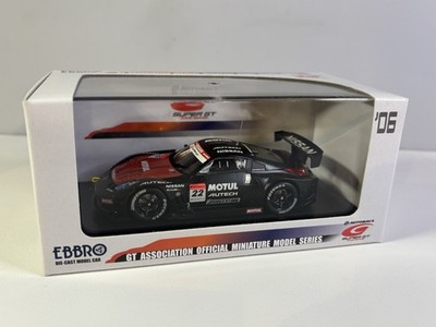 EBBRO 1:43 Scale MOTUL AUTECH Z Test Car No.22 Super GT 500 2006 Nissan GT-Race