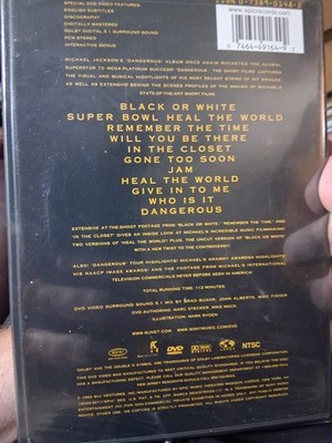Michael Jackson: Dangerous - The Short Films (DVD, 2001) for sale