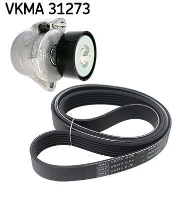 Keilrippenriemensatz SKF Vkma 31273 FÜR Audi Seat Skoda VW Poly V Riemen KIT-image