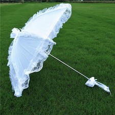 Lace Umbrella Parasol - Bridal Wedding Accessory