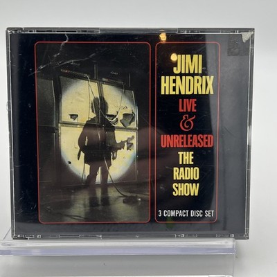 JIMI HENDRIX Live And Unreleased The Radio Show 3 x CD Rock Box Set