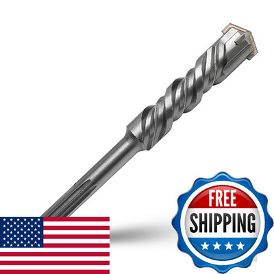 1-1/4 x 10 inch SDS Max Rotary Hammer Drill Bit 32mm Carbide Masonry Drill