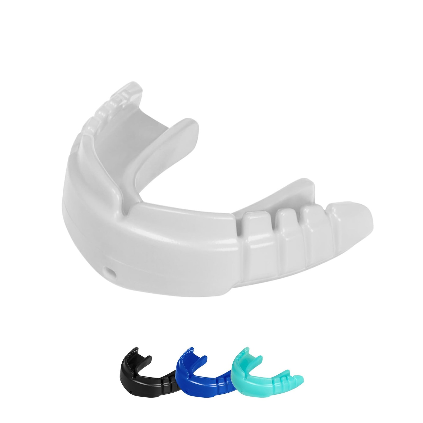 OPRO Snap-Fit Mouthguard for Braces Instant Fit – Gum Shield Braces, White