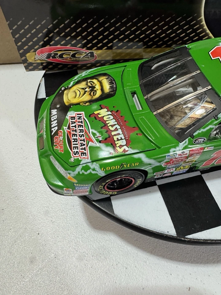 RARE Bobby Labonte ELITE #18 Interstate Batteries Frankenstein 2000 1:24 Diecast - Image 3 of 4