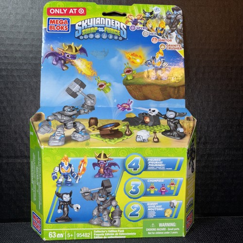 Skylanders Giants Mega Bloks Spyro Chill Tree Rex Flameslinger Bulk Lo