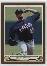 2005 Upper Deck Origins Gold 15/20 Johan Santana #89 n1u