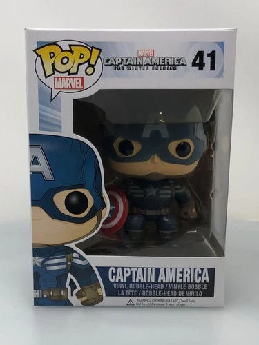 Funko POP! Marvel Captain America: Civil War Captain America #41 NOT MINT