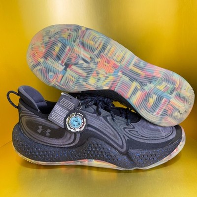 Under Armour Spawn 6 Black History Month Basketball Shoes Mens 3027273 002 Sz 12