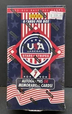 2025 Panini USA Stars & Stripes Baseball MLB Factory Sealed Hobby Box KABOOM!!