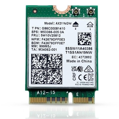 HighZer0 Electronics AX211 WiFi 6E Card | Tri-Band Wi-Fi | Up to 2.4 Gbps |