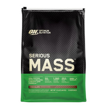 Optimum Nutrition Serious Mass Weight Gainer Protein - Chocolate, 12lb