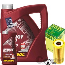MANN ÖLFILTER+6L MANNOL 5W30 für MERCEDES A-KLASSE W168 W169 B-KLASSE W245 VANEO