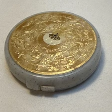 Vintage Coty Starburst Compact with Mirror Hard Speckled Plastic Design 0.50oz