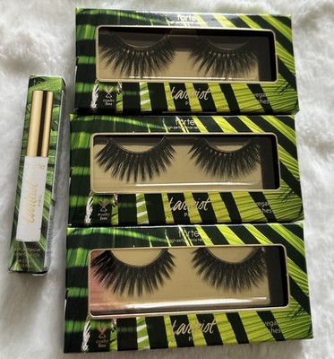 Tarte Tarteist Pro Cruelty-Free Lashes Baddie Set Of 3 Lot With Glue Nib Rare