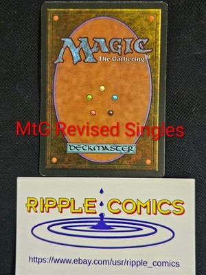 Revised (3rd) Edition Singles - Magic the Gathering MTG