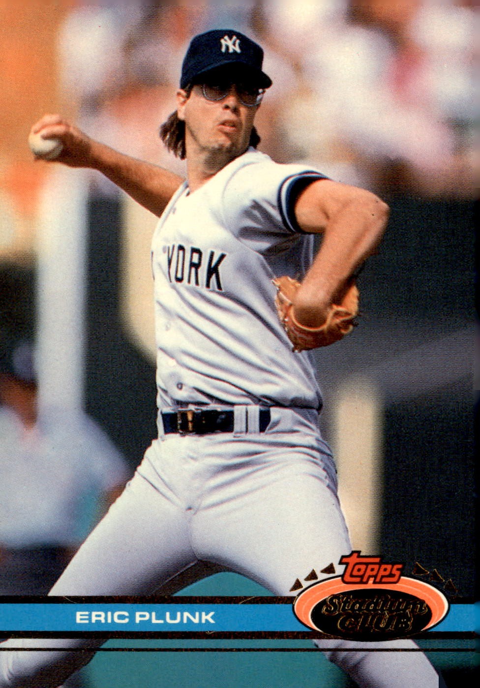 1991 Stadium Club #529 Eric Plunk