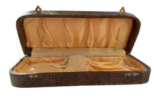 Antiker Besteckkasten Besteckdose ca. 25 x 10 cm Besteckschachtel