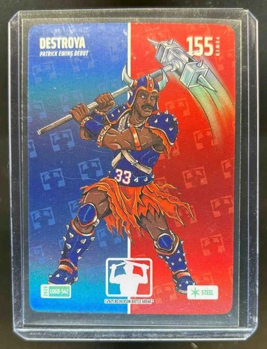 2026 Bo Jackson Battle Arena Destroya Patrick Ewing Debut Steel Logo #LOGO-542