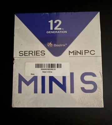 Beelink Mini S 12th Generation, Intel Alder Lake N95 Processor, Navy Blue