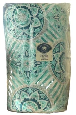 John Robshaw Textiles~Karishma~KING~Quilt SET~3pc~Blue~100% Cotton~MSRP $649~NWT