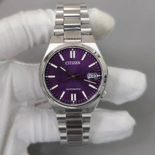 Citizen Tsuyosa NJ0200-50W Automatic Sunray Purple Dial 37mm Women's Watch