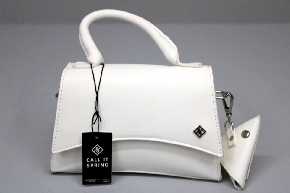 CALL IT SPRING LIMMERNSEE Umhängetasche Polyester-Kunstleder weiß NEU - Bild 2 von 4