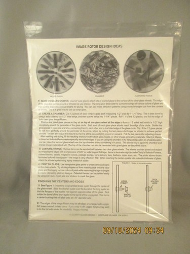 Kit accessori caleidocottero rotori immagine Clarity 5" nuovo per vetrate altro - Foto 2 di 2