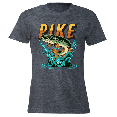 Camiseta Pike Divertida Northern Pike Pescador Camiseta Papá Pescador Pescador Abuelo - Imagen 37 de 41