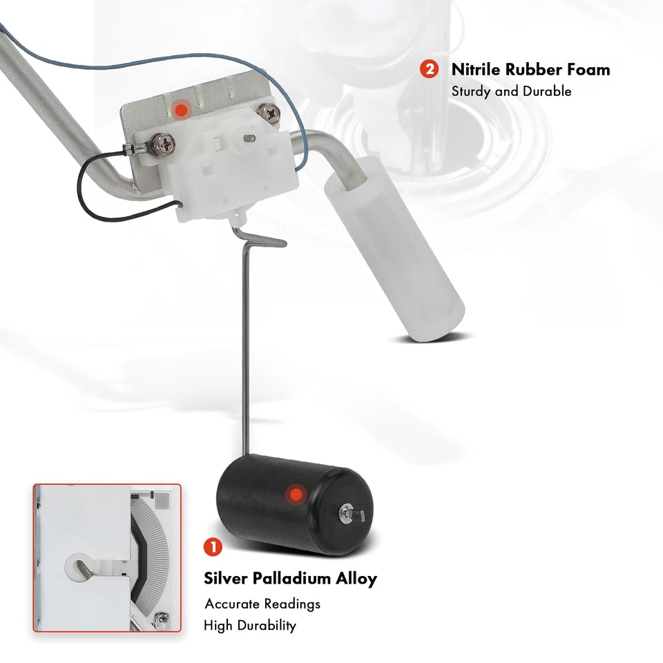 Unidad de envío de combustible para Chevrolet Bel Air One-Fifty / Two-Ten Series 1955-1957 GAS Foto 2 de 4