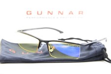 NEW GUNNAR EMISSARY ONYX BLACK GUNMETAL AUTHENTIC FRAMES SUNGLASSES 55-18