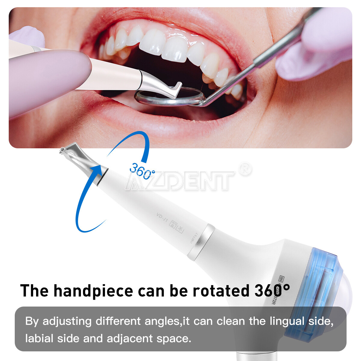 4 Hole Dental Air Flow Teeth Polishing Polisher Handpiece Hygiene Prophy Jet &ndash; Buy The Best Products In The Online Store