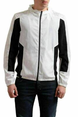 Hugo Boss ''Borin1'' Men's Packable Hooded Windbreaker Jacket US M IT 50