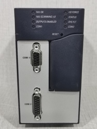 GE FANUC IC695NIU001CA-ABAA RX3i ETHERNET NIU WITH TWO SERIAL PORTS