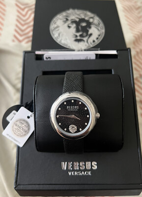 VERSUS VERSACE MILANO WITH SWAROVSKI CRYSTAL WOMENS WATCH NWT