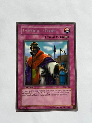 Imperial Order HOLO PSV-104 1st Edition FREE SHIPPING & TOPLOADER