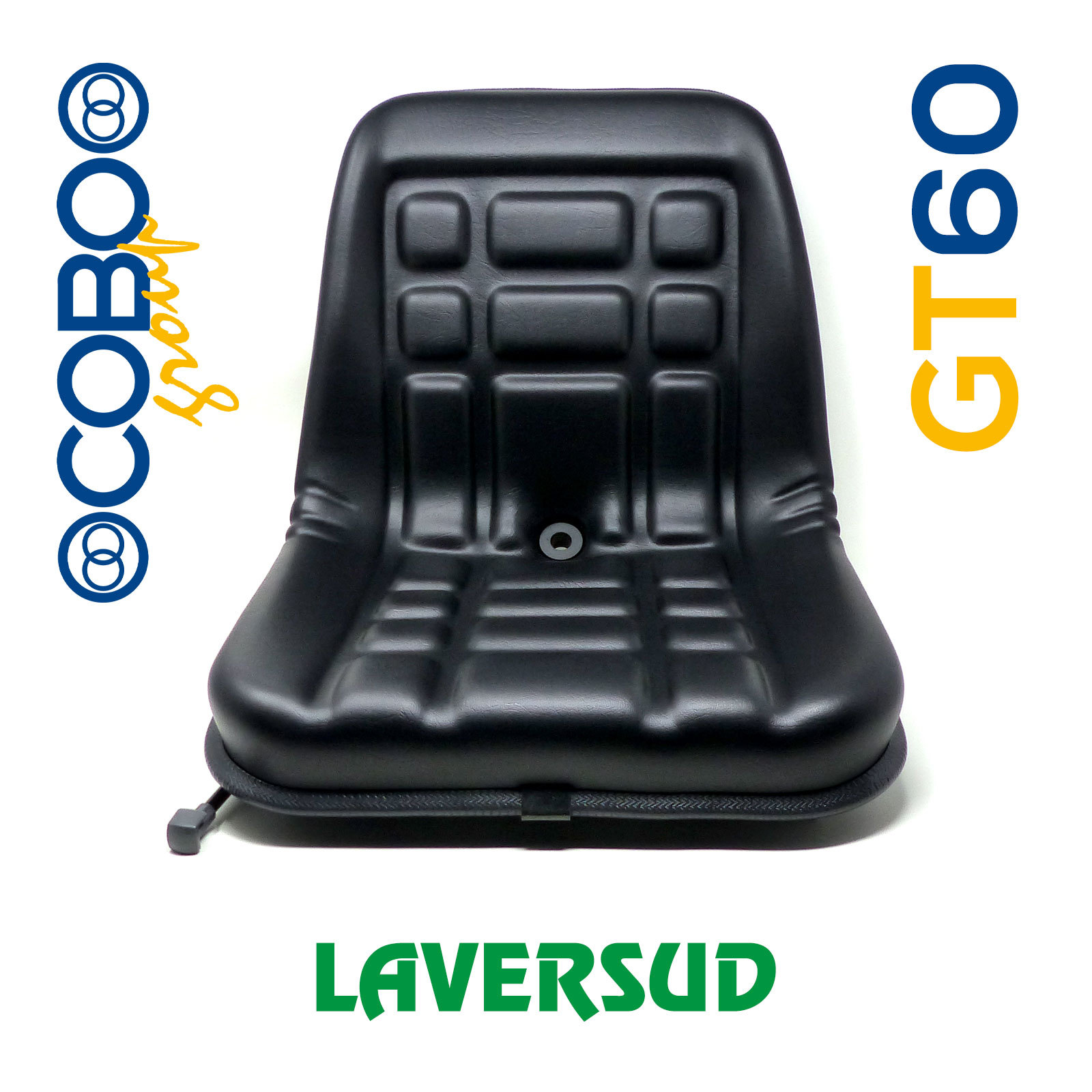 Seggiolino Per Trattore In PVC - 35x36x30cm Con Schienale Regolabile Per Tosaerba E Escavatori - Foto 9