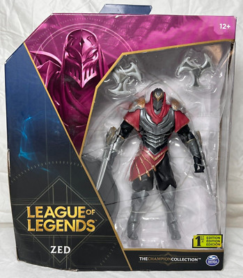 League of Legends 6-Inch Zed Collectible Figure The Champion Collection NEW