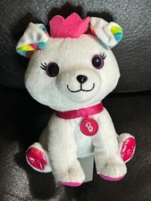 Barbie Pets 2020 Princess Puppy White Pink Crown Sparkle Pink Feet Collar W B