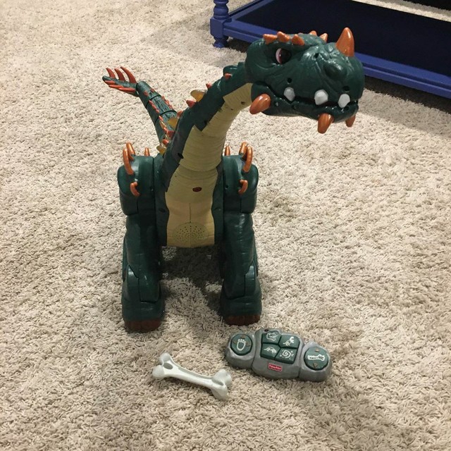 Fisherprice imaginext spike the ultra dinosaur NEEDS THE CHARGER FOR