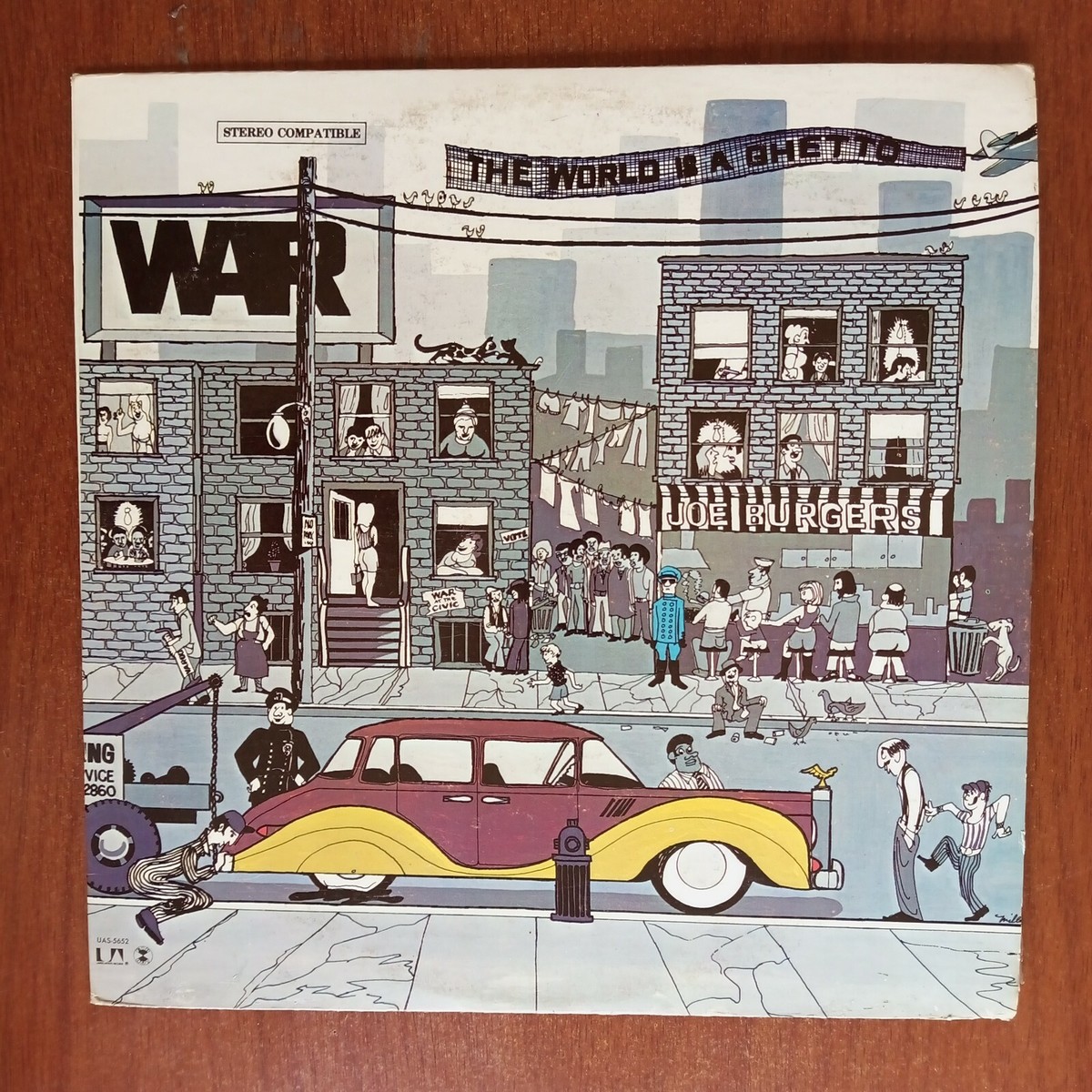 War – The World Is A Ghetto [1972] Vinyl LP Funk Soul Rhythm 