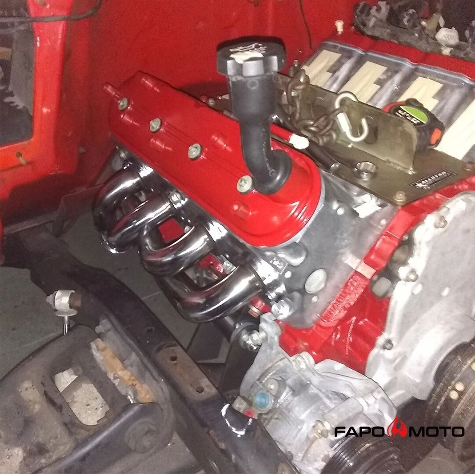 Cabezales FAPO para intercambio de conversión LS Camaro Chevelle Nova Firebird Foto 2 de 4