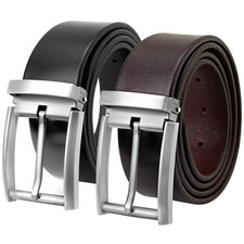 Falari Men's Classic Dress Belt Genuine Leather Belt