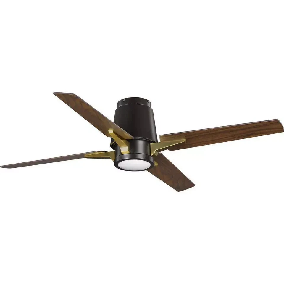 Lindale 52 in. Indoor Architectural Bronze Transitional Ceiling Fan with Remote - Image 2 of 4