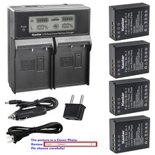 Kastar Decoded Battery Fast Charger for Genuine Olympus BLH-1 BLH-01 PS-BLH1
